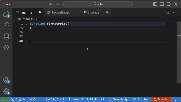 VS Code's intellisense and autocompletion